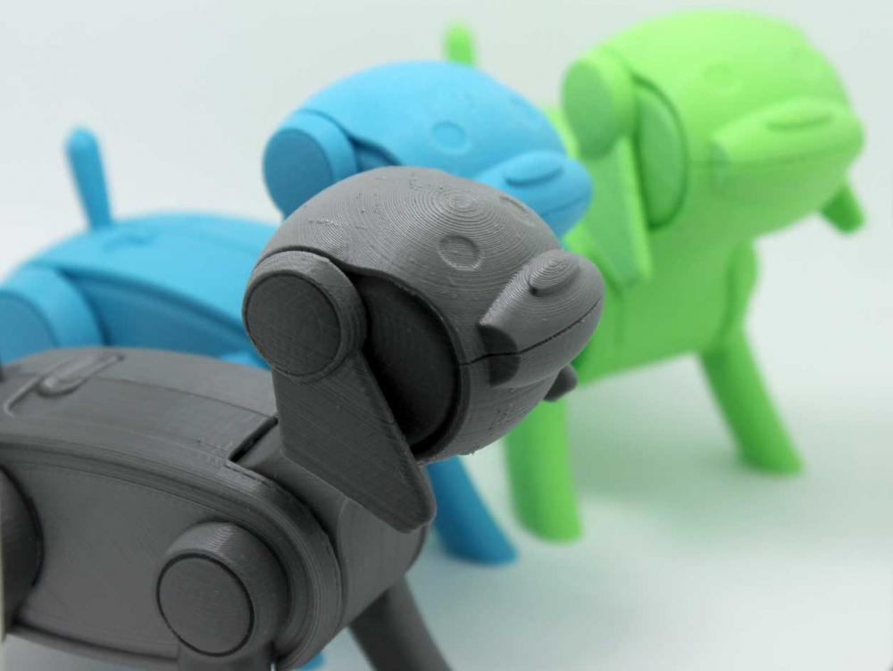 Chien Robot - Fichier STL Gratuit