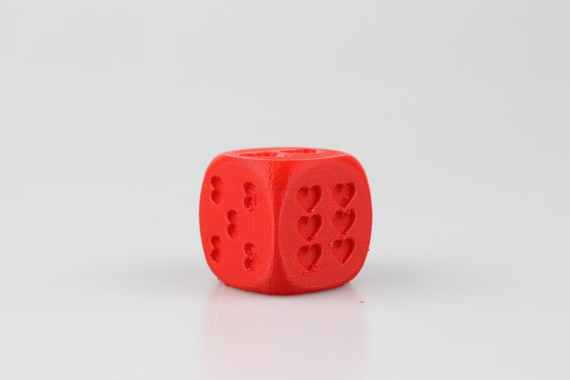Dé Saint-Valentin - Fichier STL Gratuit