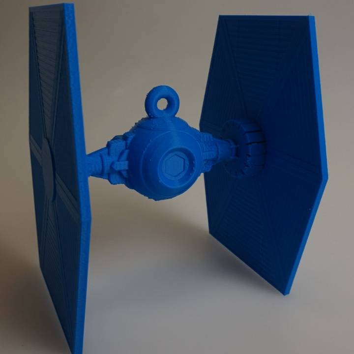 Decoration de Noël Tie Fighter - Fichier STL Gratuit