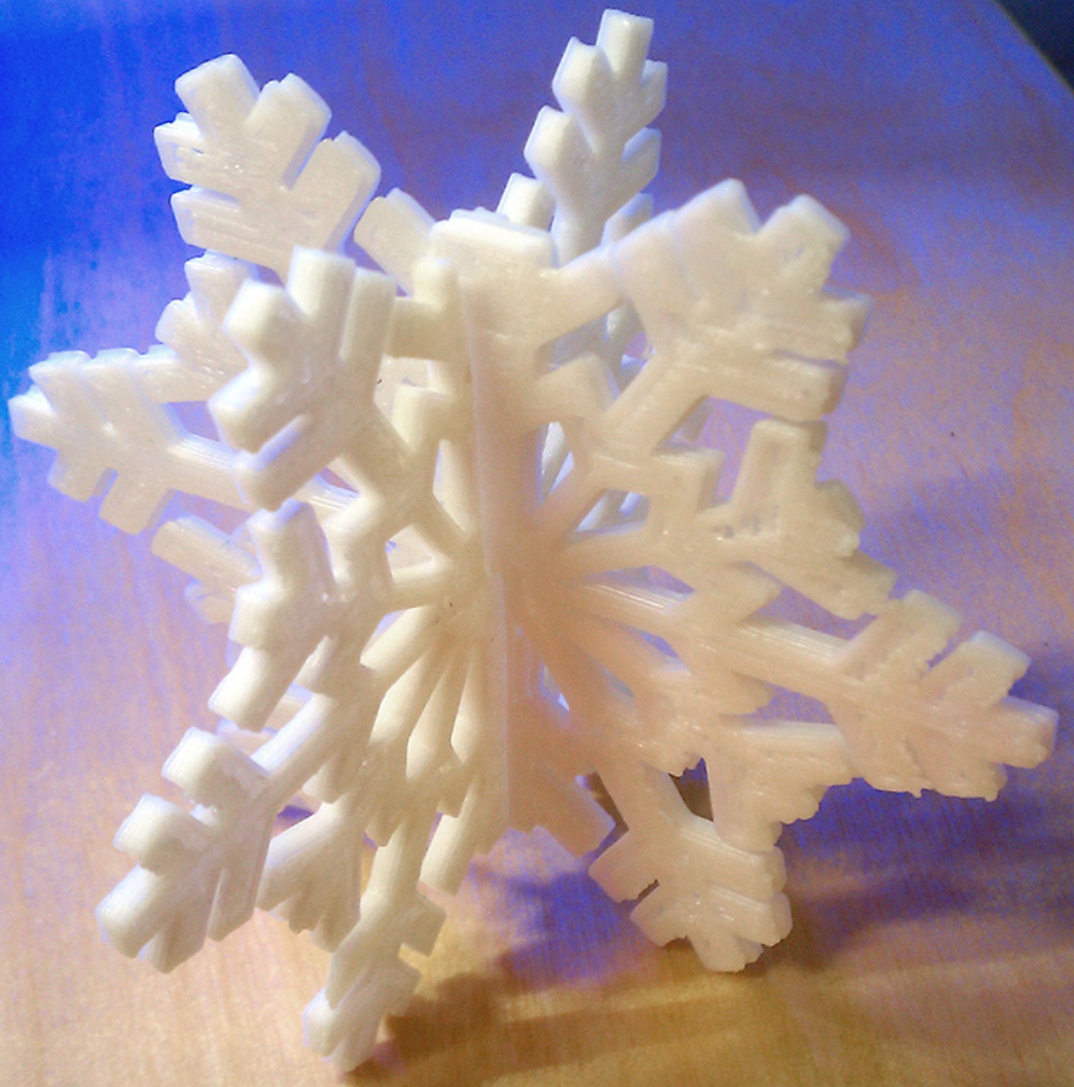 Flocon de neige - Fichier STL Gratuit