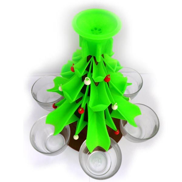 Fontaine distributeur de boisson Sapin de Noël - Fichier STL Gratuit