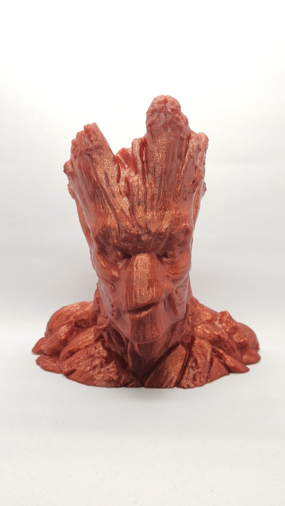 Buste Gardiens de la galaxie : Groot - Fichier STL Gratuit