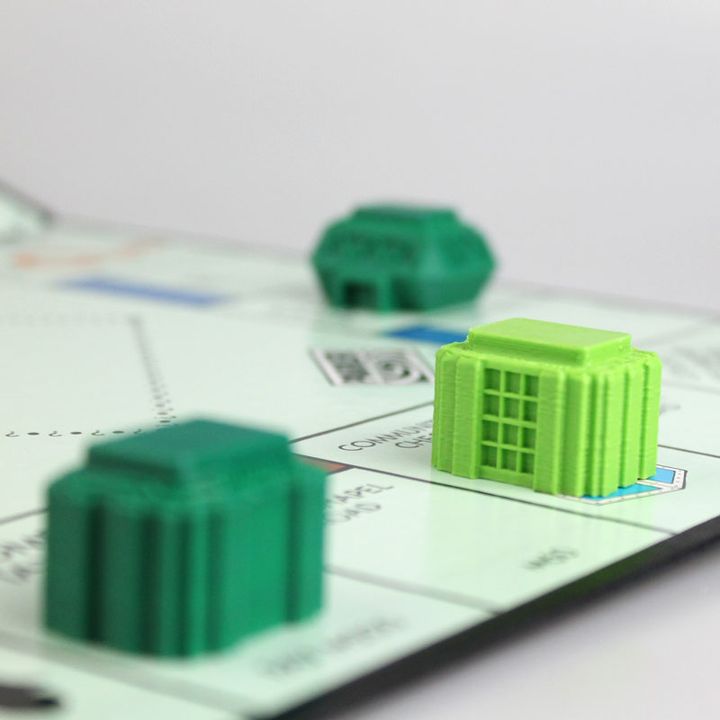 Hôtels pour Monopoly - Fichier STL Gratuit