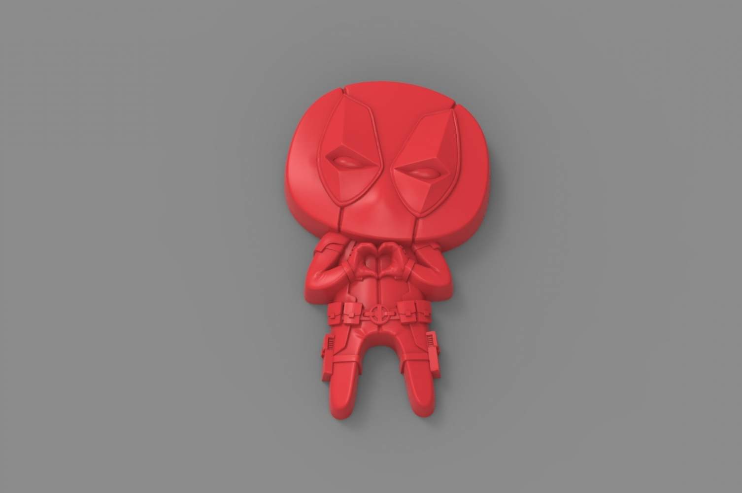 Magnet DeadPool - Fichier STL Gratuit
