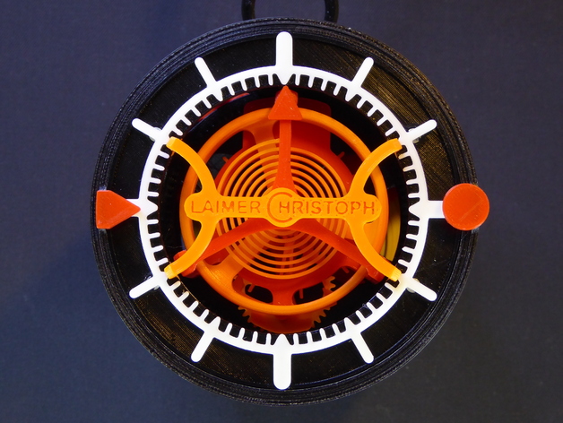 Montre de Christoph Laimer - Fichier STL Gratuit