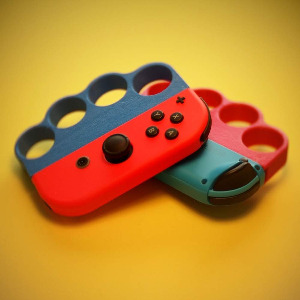 Adaptateur Poing Américain Joycon Nintendo Switch - Fichier STL Gratuit