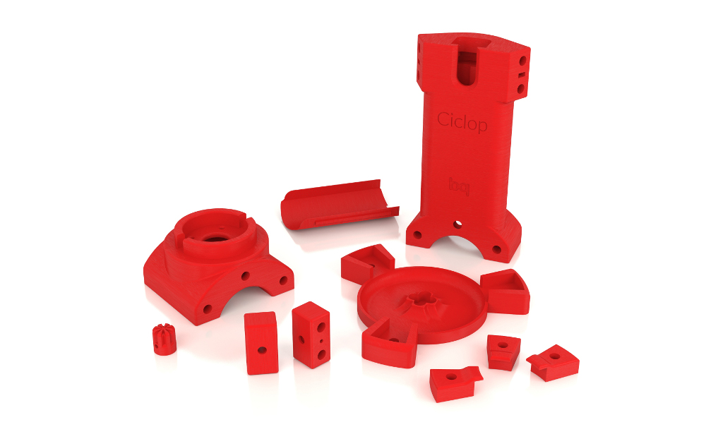 Kit de pièces pour Scanner Ciclop - Fichier STL Gratuit