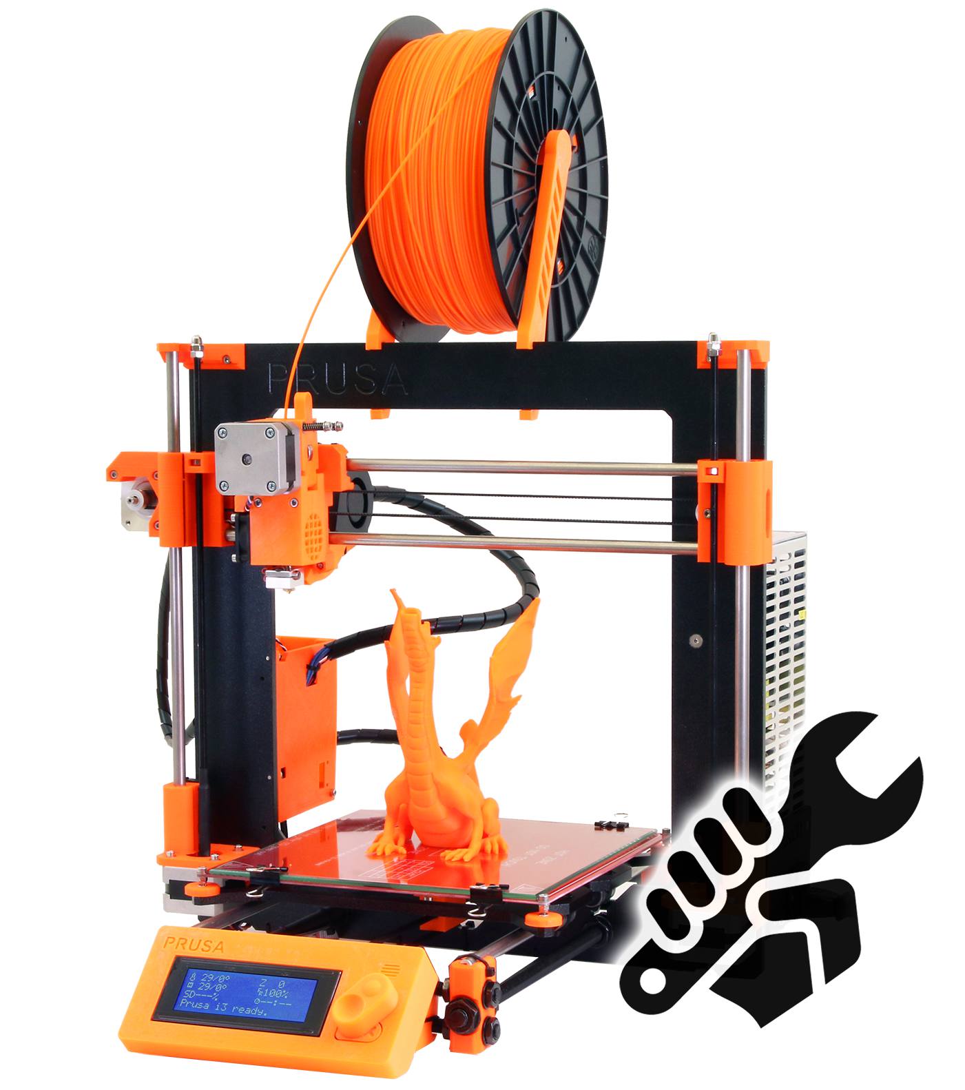 Kit de pièces pour Prusa i3 Mk2 - Fichier STL Gratuit