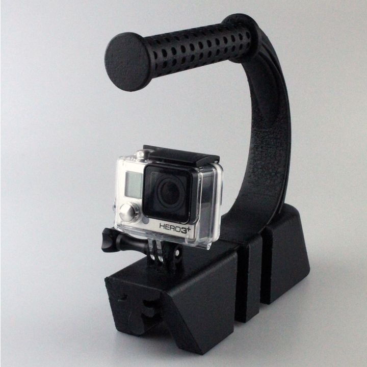 Poignée pour caméra GoPro - Fichier STL Gratuit
