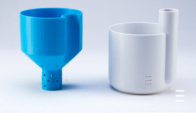 Pot à réserve d'eau - Fichier STL Gratuit