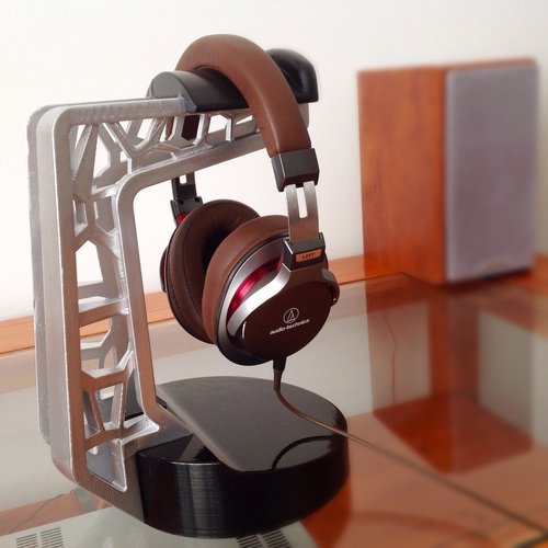 Support pour casque - Fichier STL Gratuit