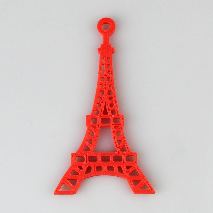 Porte-clés Tour Eiffel - Fichier STL Gratuit
